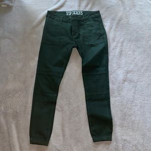 Cool green jeans hardly ever worn